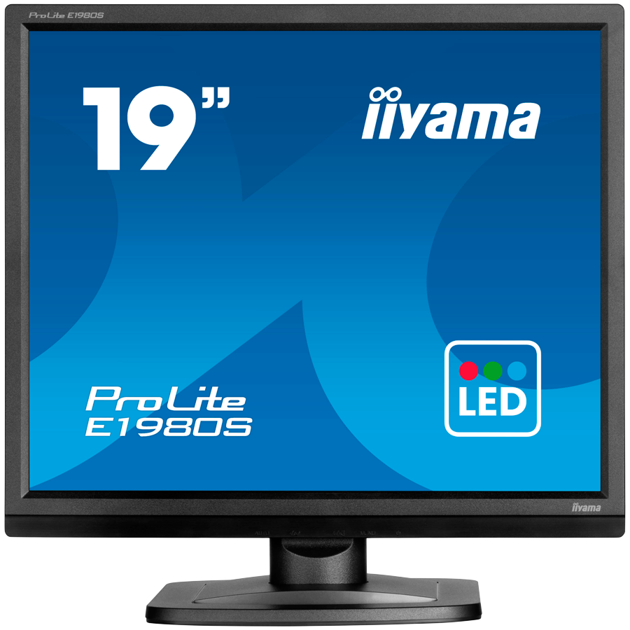 IIYAMA Monitor LED E1980S-B1 19