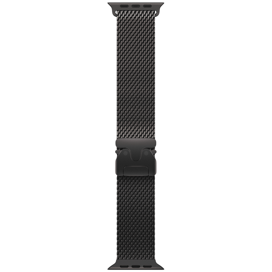 49mm Black Titanium Milanese Loop - Large