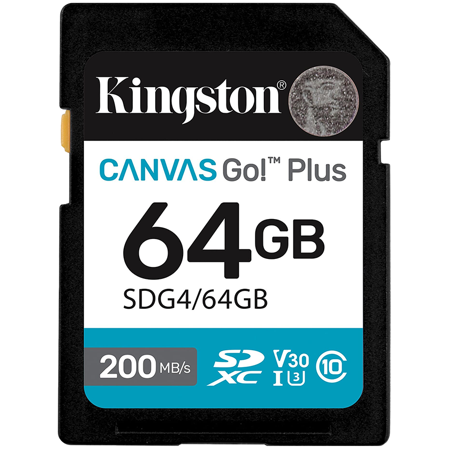 MEMORY SDXC 64GB UHS-I/SDG4/64GB KINGSTON