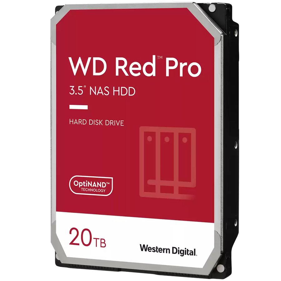 HDD|WESTERN DIGITAL|Red Pro|20TB|SATA 3.0|512 MB|7200 rpm|3,5"|WD202KFGX