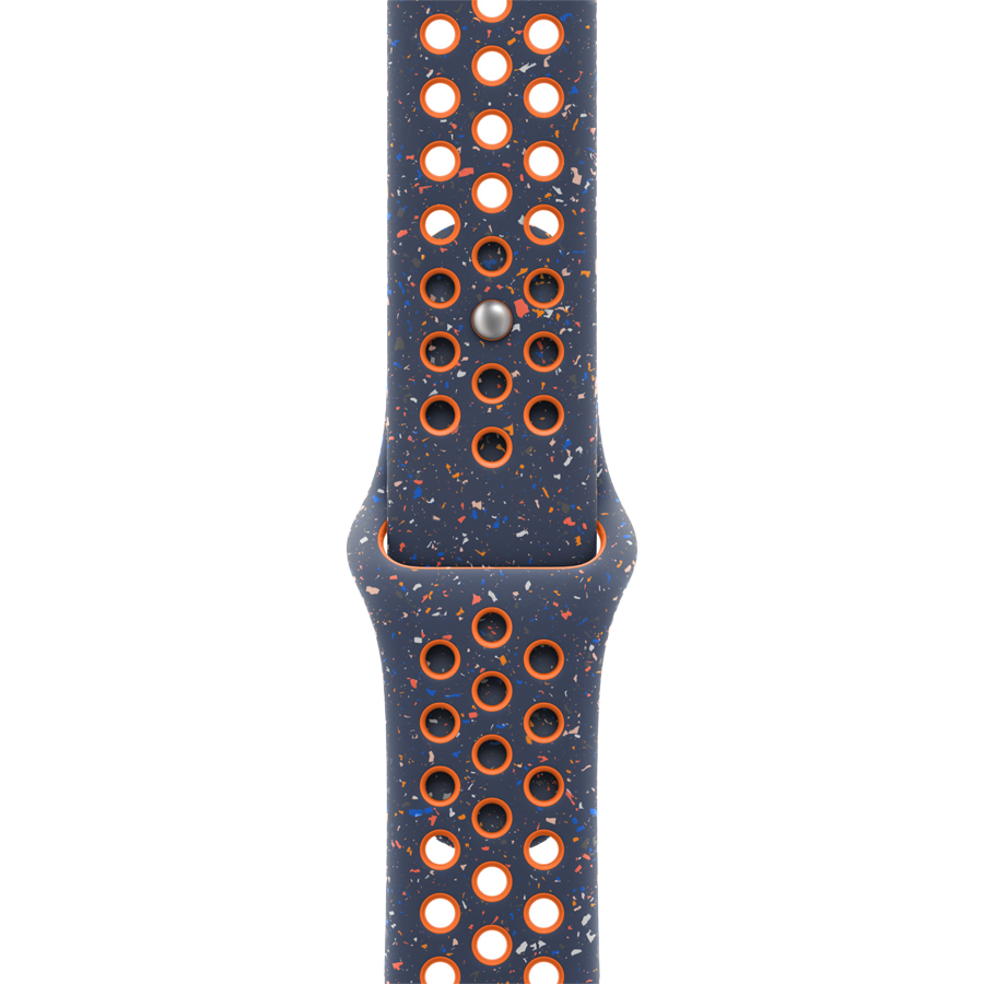 46mm Blue Flame Nike Sport Band - S/M