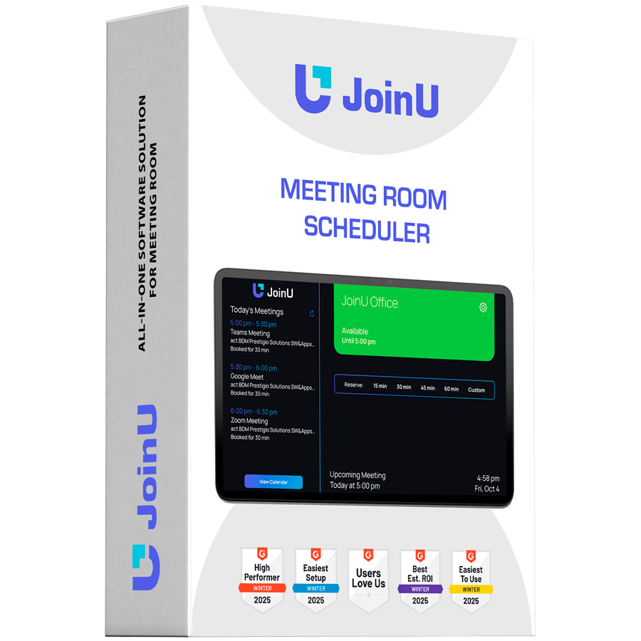 JoinU Room Scheduler license, 1 year