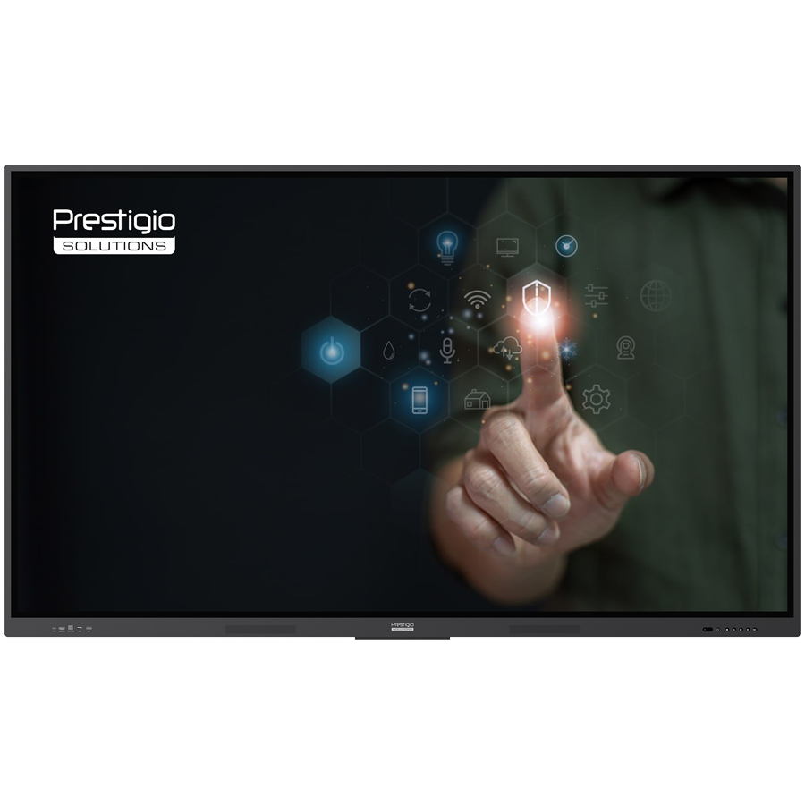 PRESTIGIO SOLUTIONS Multiboard 75" Light Series UHD 4K, Android 13.0, Wi-Fi, 40TP, touch pen