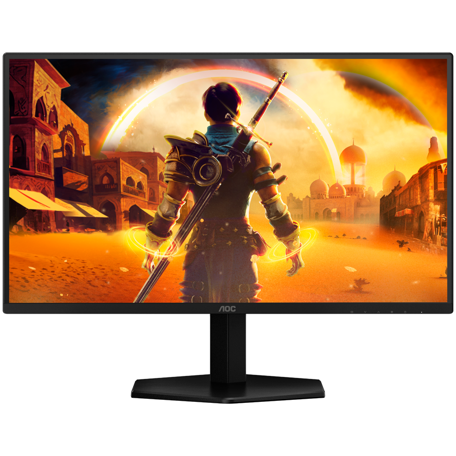 AOC Monitor Gaming 25G42E 24.5”, FHD 1920x1080, Fast IPS, 180Hz, 0.5ms (MPRT), 300 cd/m2, 1000:1, Adaptive Sync, HDR 10, 1x HDMI 2.0, 1x DP 1.4, Tilt