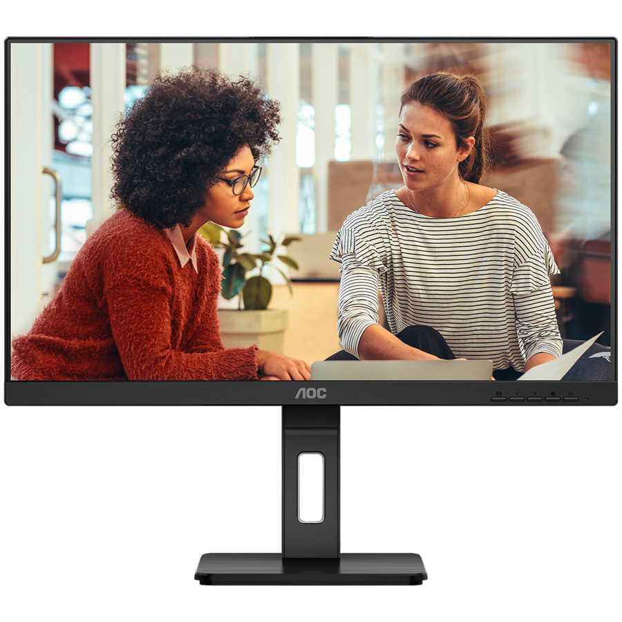 AOC Monitor Q27E3UMF 27", QHD 2560x1440, VA, 75Hz, 4ms (GtG), Adaptive Sync, Full Ergo, 1xHDMI, 1xDP, USB Hub, Speakers