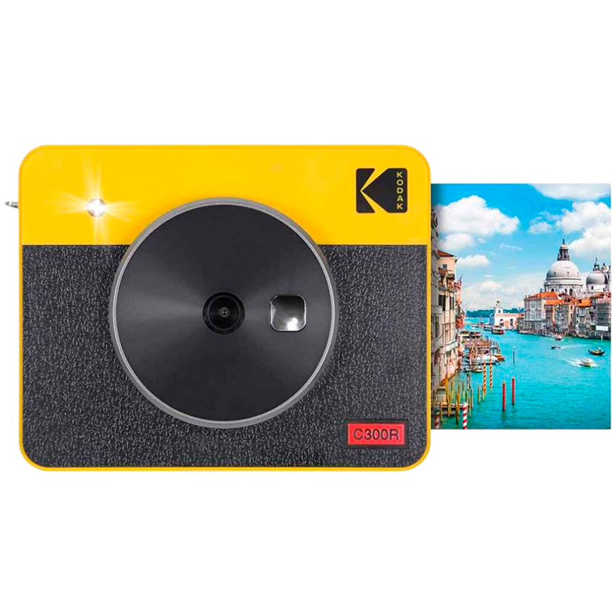 KODAK Mini Shot 3 Retro 4PASS 2-in-1 Instant Digital Camera and Photo Printer