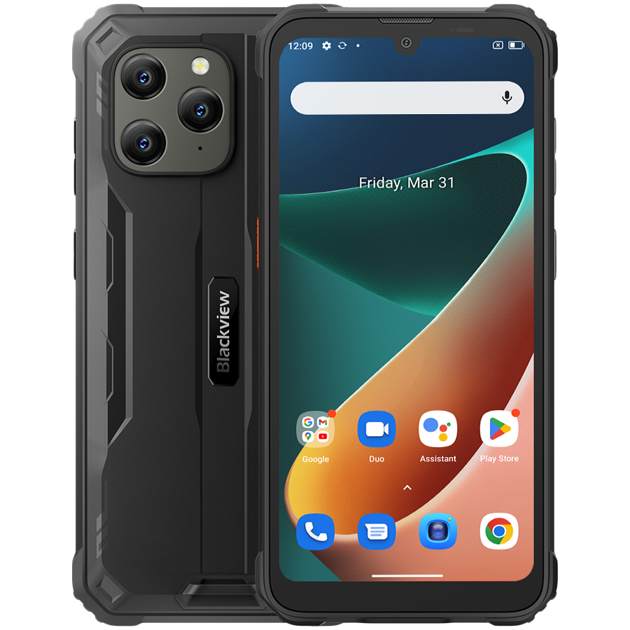 Blackview Rugged BV5300 PRO LTE 6.10" HD+IPS 720x1560 MT6765 Octa-core 2.3GHz 4GB/64GB Front 8MP Rear 13MP NFC 6580mAh NO Charger Android 14 Black