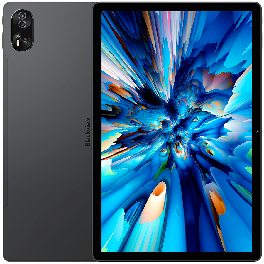 Blackview MEGA 8 13inch FHD IPS 1200x1920 90Hz 12GB+256GB Unisoc T620 Octa-core 2.2GHz Cam Front 13MP Rear 50MP LTE 1100mAh Netflix HD TUV Rheiland Android 15 Space Gray