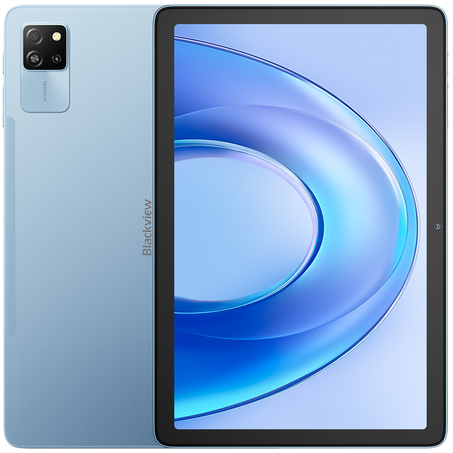 BLACKVIEW Tab 60 Pro SET LTE 10.1-inch HD+IPS 800x1280 60Hz 8GB/128GB, Octa-core T606 1.6GHz Front Cam 5MP Rear Cam 8MP 7700mAh Battery + Charger USB Type-C Cable SIM tool Film Case Passive stylus Mou