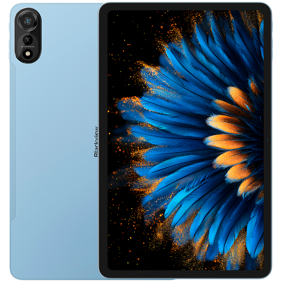 BLACKVIEW MEGA 2 SET LTE 12-inch FHD+IPS 1200x2000 60Hz 12GB+256GB Unisoc T615 Octa-core 1.6GHz Cam Front 8MP Rear 16MP 9000mAh+Charging 18W Fast / Cable Film Case Stylus Mouse Keyboard EN Netflix HD