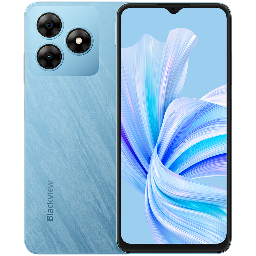 Blackview WAVE 8C LTE 6.56" LTE HD IPS 720x1612 60Hz 2+64GB T603 1.6GHz CAM 8MP/13MP 5000mAh  Android 14GO Dawn Blue