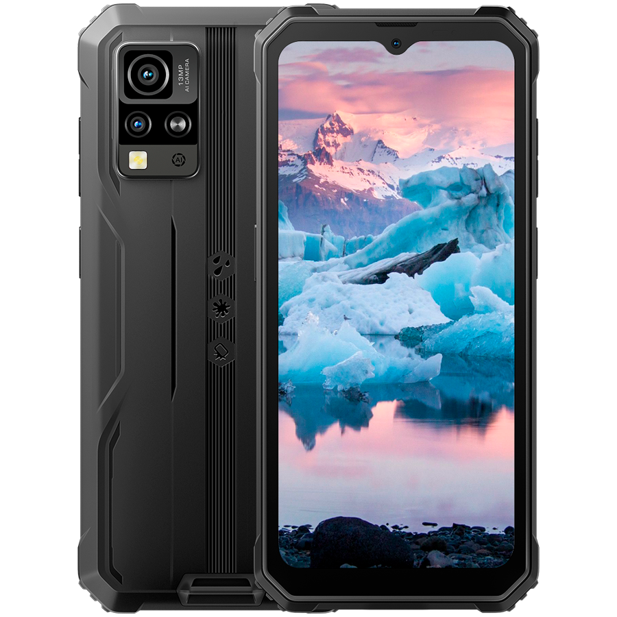 Blackview Rugged BV4800Pro LTE 6.56" HD+IPS  720x1612 60Hz GORILLA GLASS 5 T606 Octa-core 1.6GHz 4GB/128GB CAM Front 8MP Rear 16MP+2MP 5180mAh Android 15 5180mAh NO Charger Black