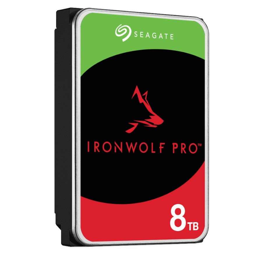 SEAGATE IronWolf PRO NAS 8TB disk, 8.89cm (3.5"), SATA 6Gb/s, 7200 obratov/min