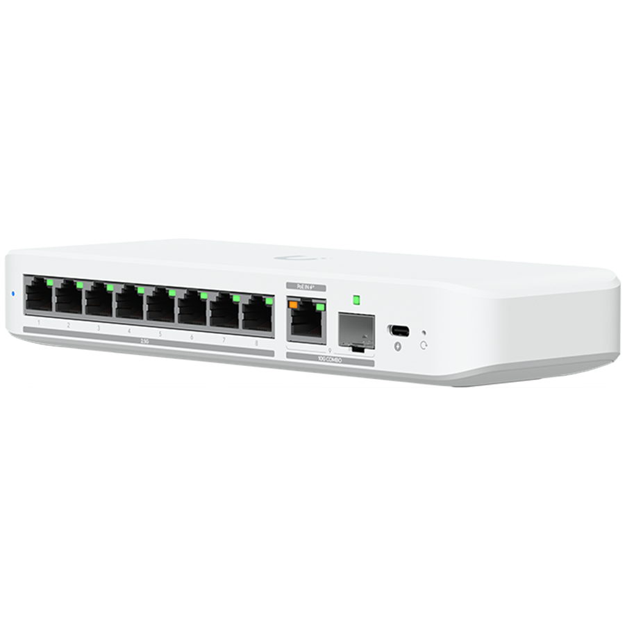 UBIQUITI UniFi Switch Flex 2.5G 8 PoE