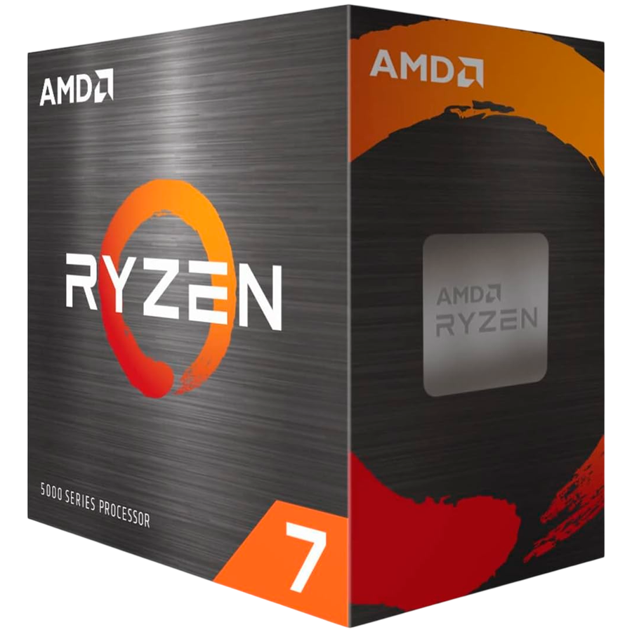 AMD CPU Desktop Ryzen 7 8C/16T 5700 (3.7/4.6GHz, 20MB,65W,AM4) box, with Wraith Stealth Cooler