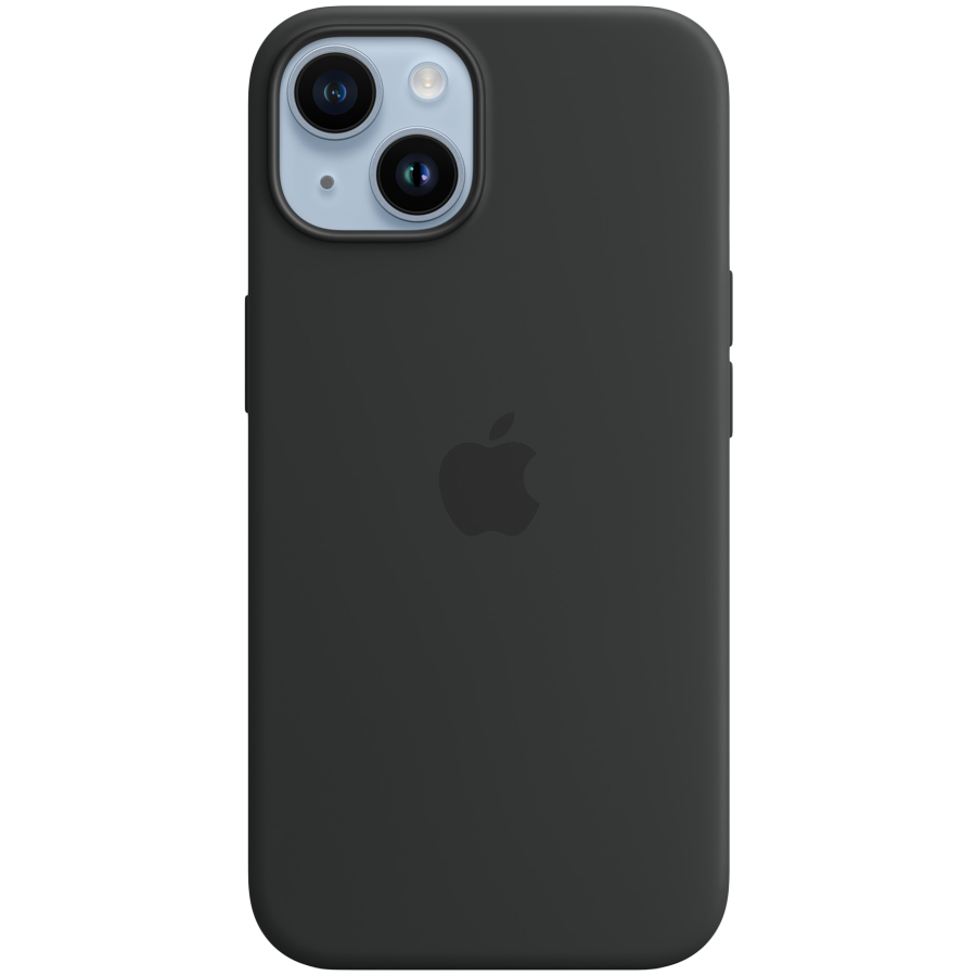 iPhone 14 Silicone Case with MagSafe - Midnight,Model A2910