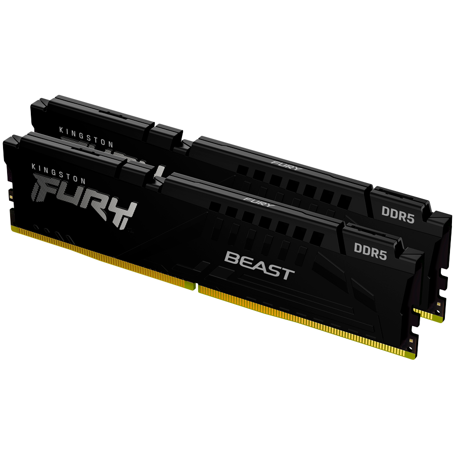 Kingston 64GB 6000MT/s DDR5 CL30 DIMM (Kit of 2) FURY Beast Black EXPO