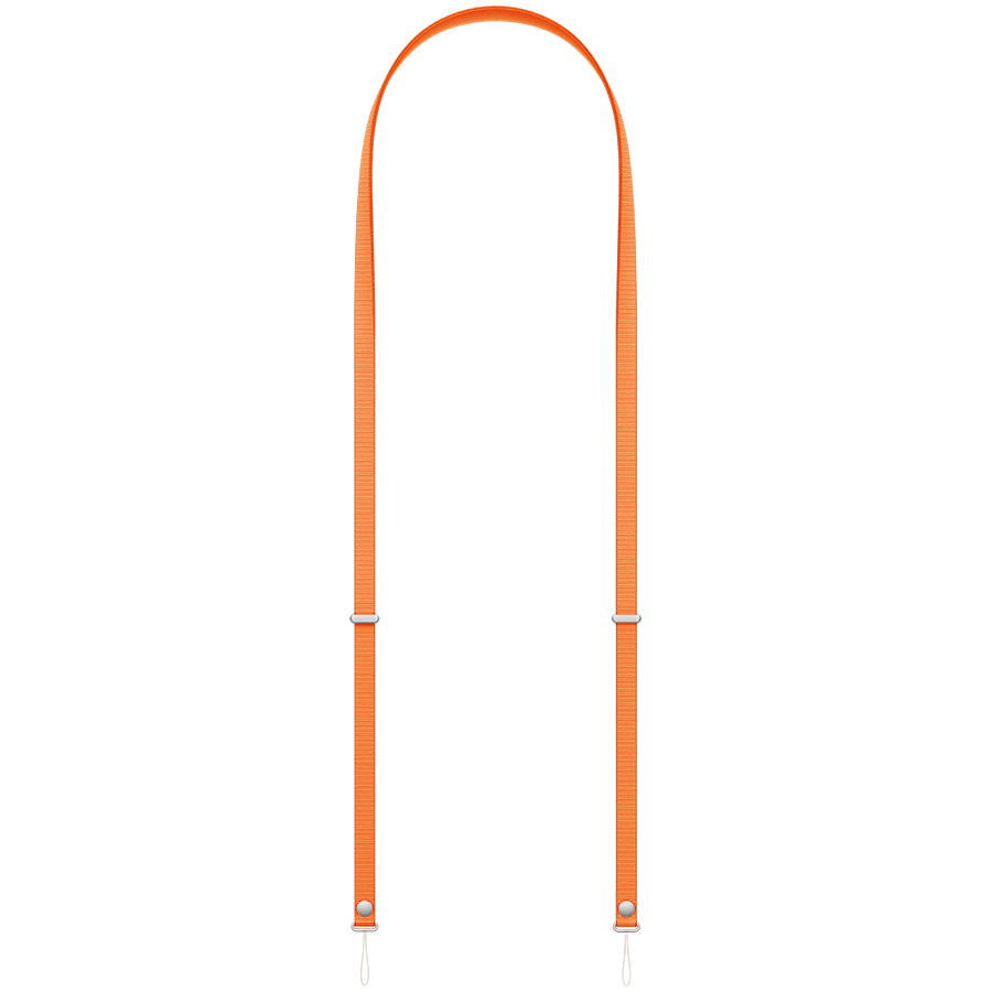 Crossbody Strap - Orange,Model A3555