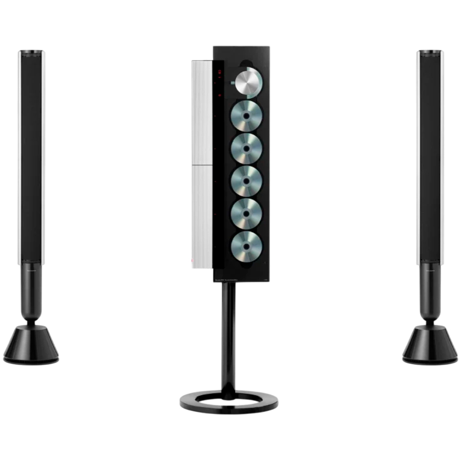 BeoSound 9000c MK2 EU Recreated, Natural Aluminium/Cosmic Black