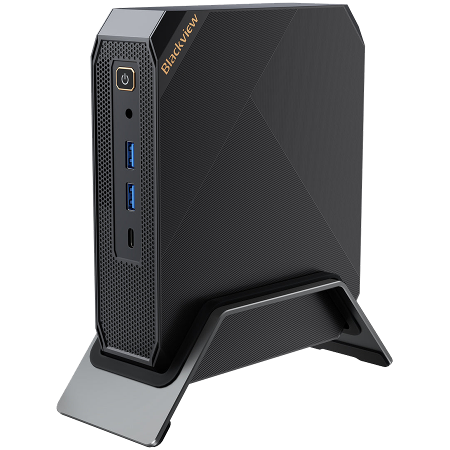 Blackview miniPC MP200 i9-11900H up to 4,9HGz 16/1Tb WiFi 6 BT 5.2 LAN RJ45 USB 3.2Genx4 TypeC PDx1 HDMI DP Windows 11Pro Black