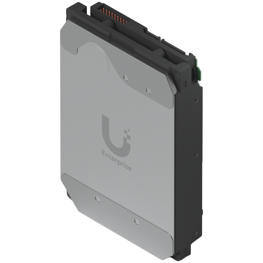 Ubiquiti UACC-HDD-E-24TB Enterprise-grade 3.5" SATA hard drive ideal for storage-intensive UniFi camera security and NAS systems
