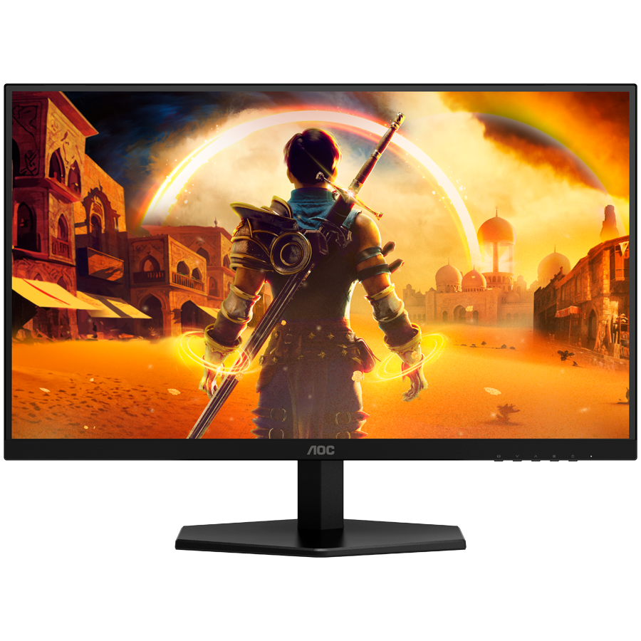 AOC Gaming Q27G42XE monitor - 68.6cm (27"), QHD (2560 x 1440), Fast IPS, 180Hz, 1ms (GTG), Adaptive Sync, G-Sync kompatibilen, HDR10, 2x HDMI 2.0, 1x DP 1.4