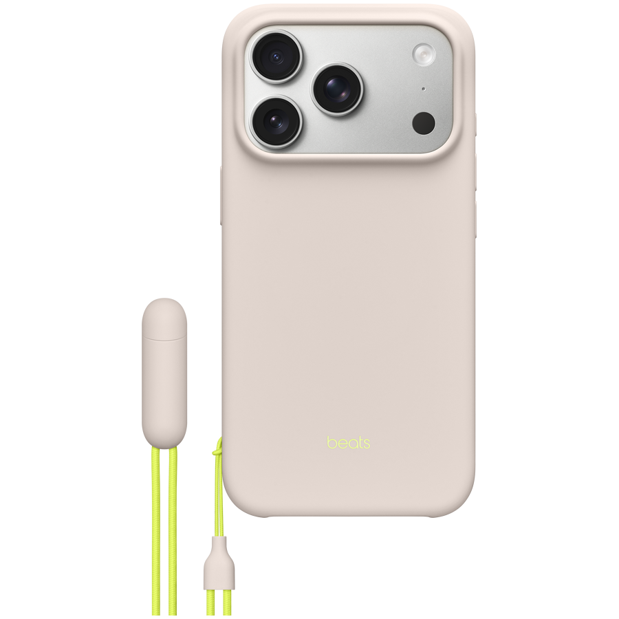 Beats iPhone 17 Pro Kickstand Case with MagSafe and Camera Control - Lime Stone,Model A3509