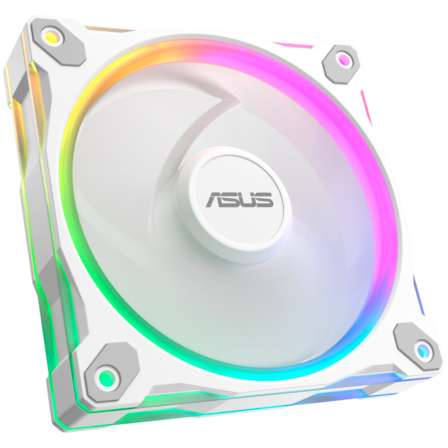 ASUS Prime MR120 ARGB ventilator, 120mm PWM, bel