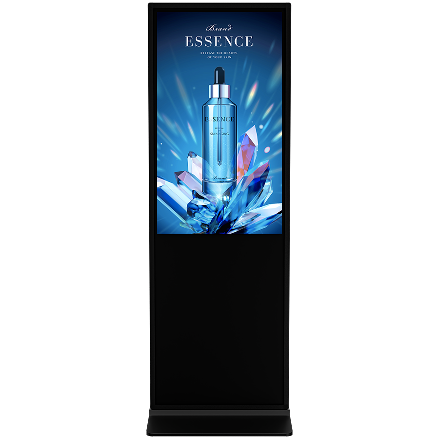 Prestigio Solutions IDS Indoor Totem Vertical 43 inches, 4K (2160x3840), Android 11: RK3399B/4GB/64GB, IR10TP, Power Plug EU