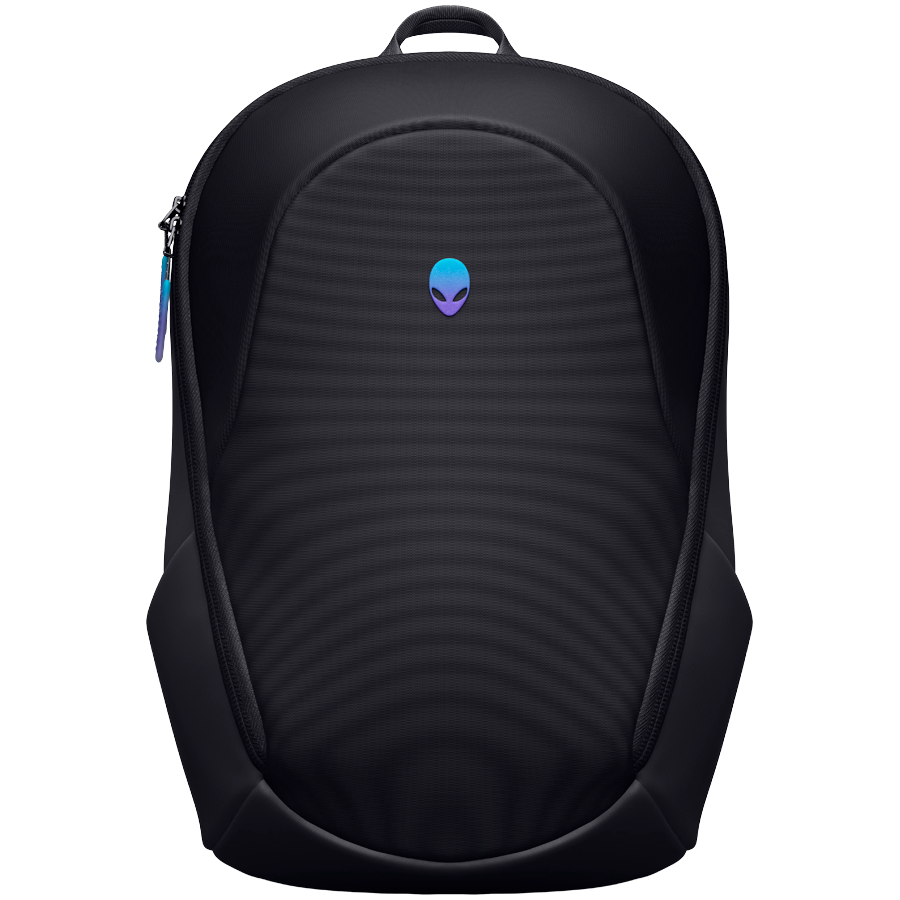 Dell Alienware 16" Backpack - AW5625P, Mesh back, Breathable Back, Buckle, Black, 3Yr