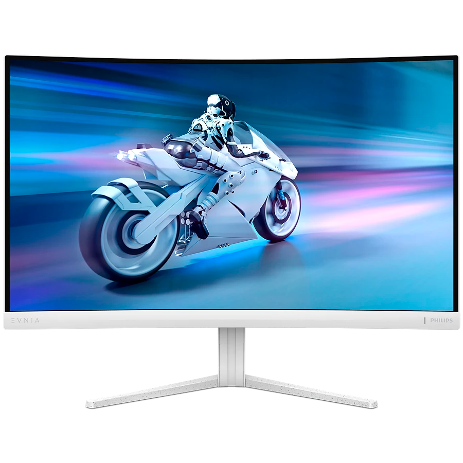 PHILIPS Evnia 5000 27M2C5201L ukrivljen gaming monitor - 68.6cm (27"), FHD (1920 x 1080), Fast VA, 1500R, 180Hz, 1ms (GTG), Adaptive Sync, HDR10, 2x HDMI 2.0, 1x DP 1.4