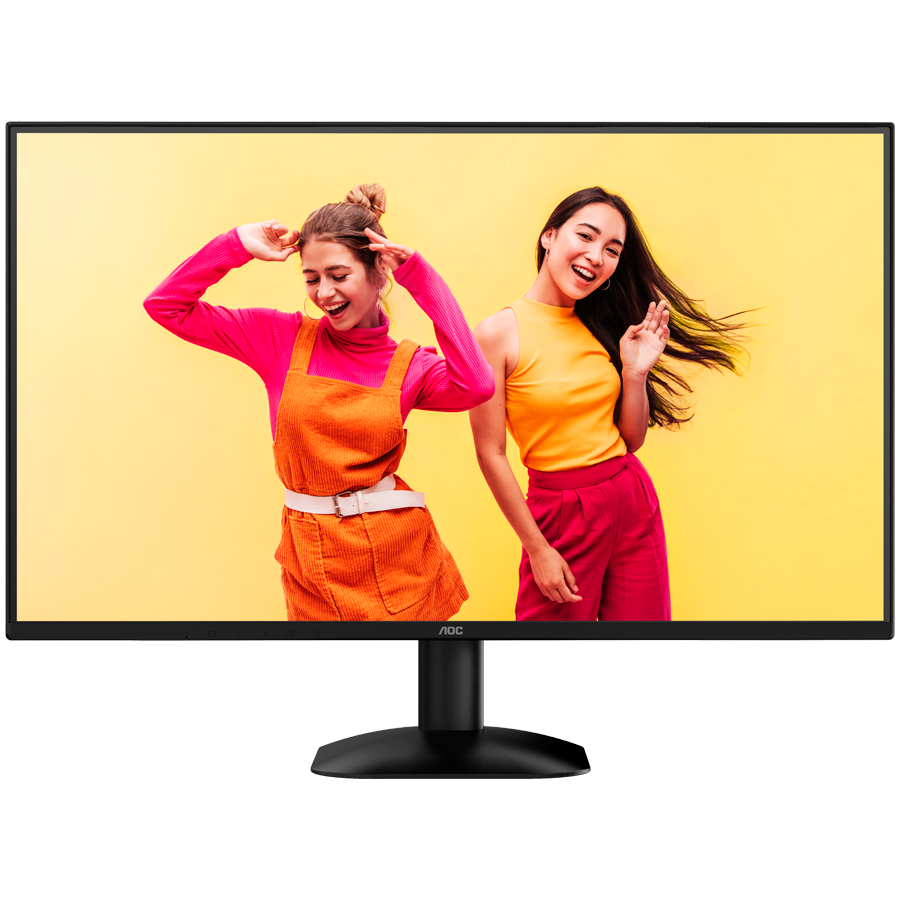 AOC Monitor Q27B35S3 27", QHD 2560x1440, IPS, 120Hz, 4ms (GtG), 300cd/m2, 1500:1, Adaptive Sync, HDR10, 1xHDMI, 1xDP, Tilt
