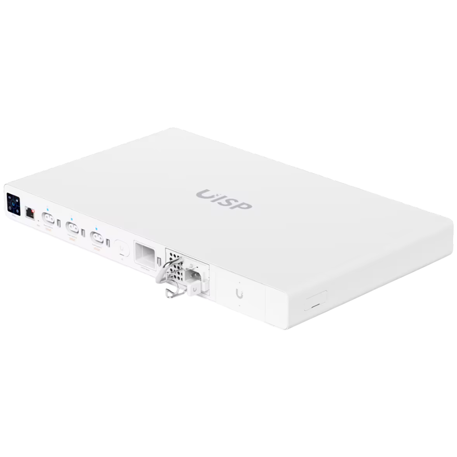 Ubiquiti UISP-P 200W* (27V DC) / Redundant power supply: 100W, 115Wh Li-ion backup battery, Power TransPort output, DC battery port for an external 24V lead-acid battery (not included)