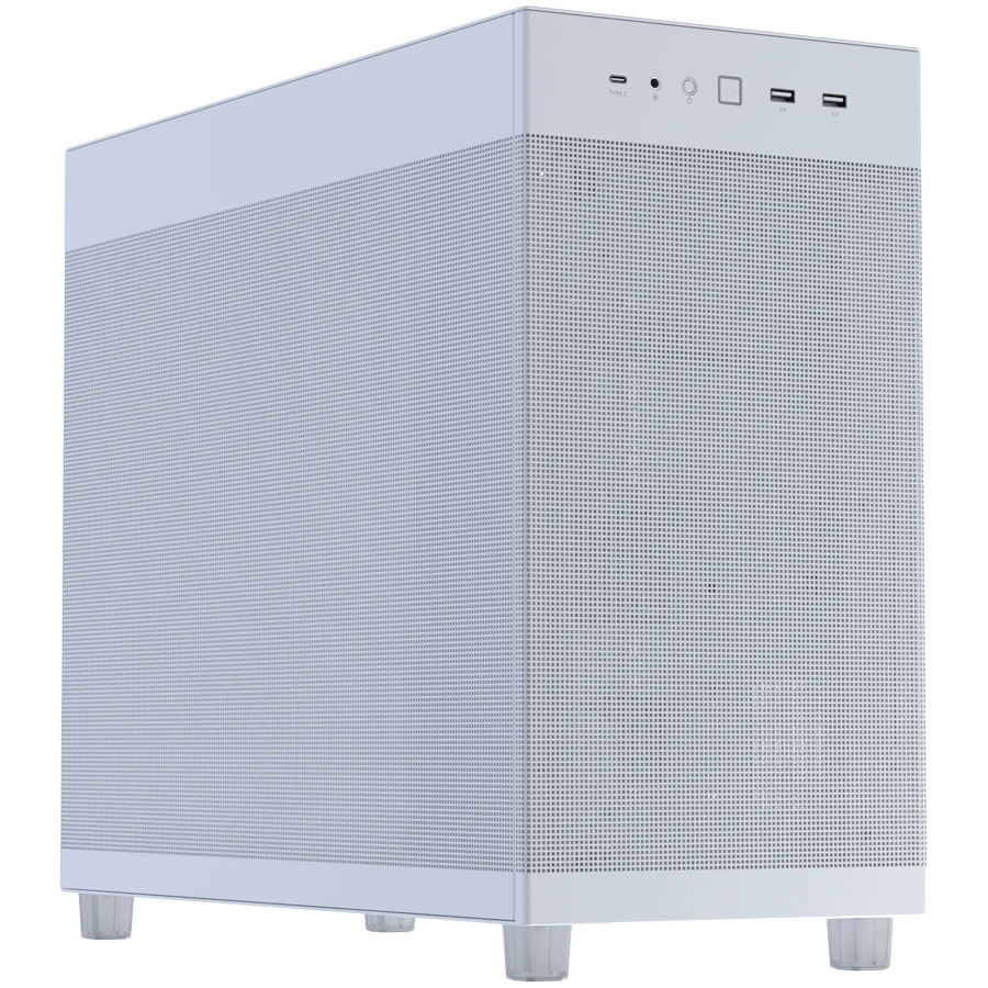 ASUS Prime AP303 ATX računalniško ohišje, 120mm ventilator, belo