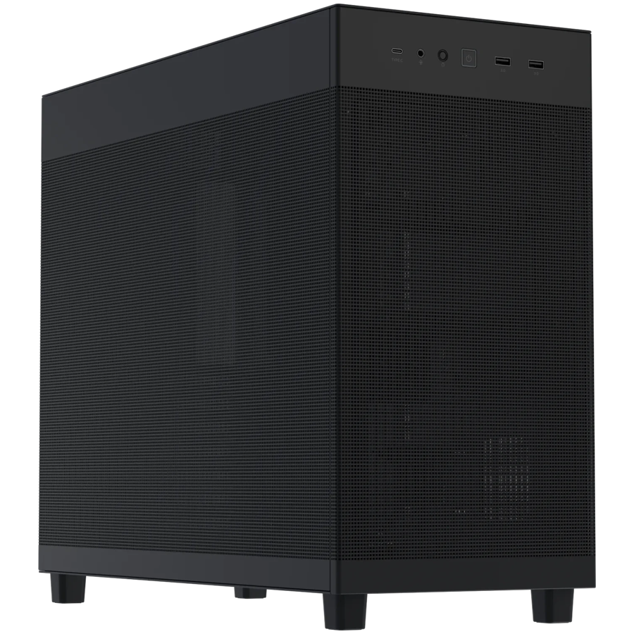 ASUS Prime AP303 ATX računalniško ohišje, 120mm ventilator, črno