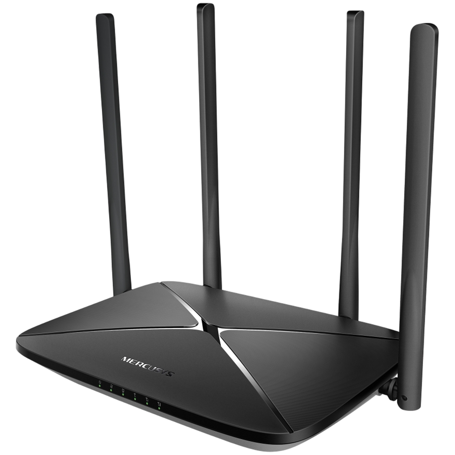 Mercusys MB115-4G 300 Mbps Wireless N 4G LTE Router, 300 Mbps at 2.4 GHz, 4G Cat4 150/50 Mbps, 4x Fixed External Antennas, 3x 10/100 Mbps LAN Ports, 1x 10/100 Mbps WAN/LAN Port, MERCUSYS APP,