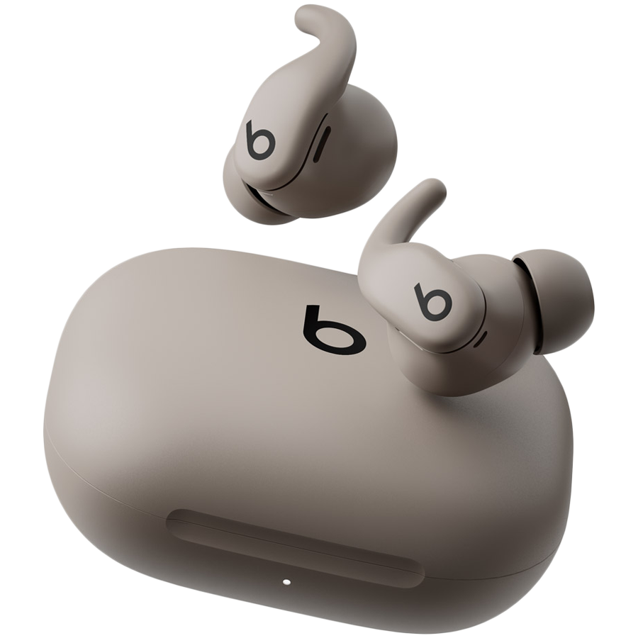 Powerbeats Fit - Wireless Noise-Cancelling Workout Earbuds with Ultimate Secure Fit - Gravel Grey,Model A3477 A3476 A3479