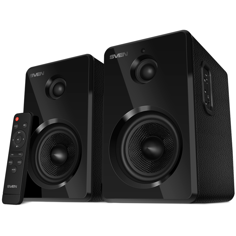 Speakers SVEN SPS-730, black (50W, USB/microSD, RC, Bluetooth)