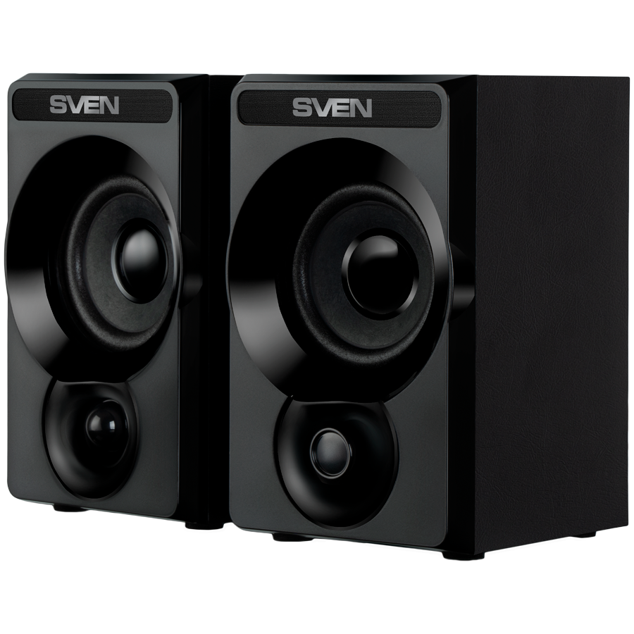 Speakers SVEN SPS-535, black, USB, power output 2x3W (RMS)
