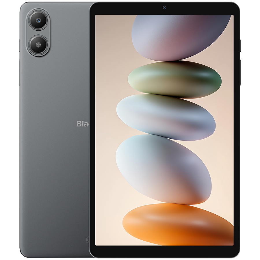 Blackview LINK 2 WiFi 4/128GB 8.68-inch HD+ 1340x800 60Hz Unisoc T310 Quad-core 2.0GHz 5+8MP Cam Android 15 5000mAh GPS Glonass Galileo Midnight Black
