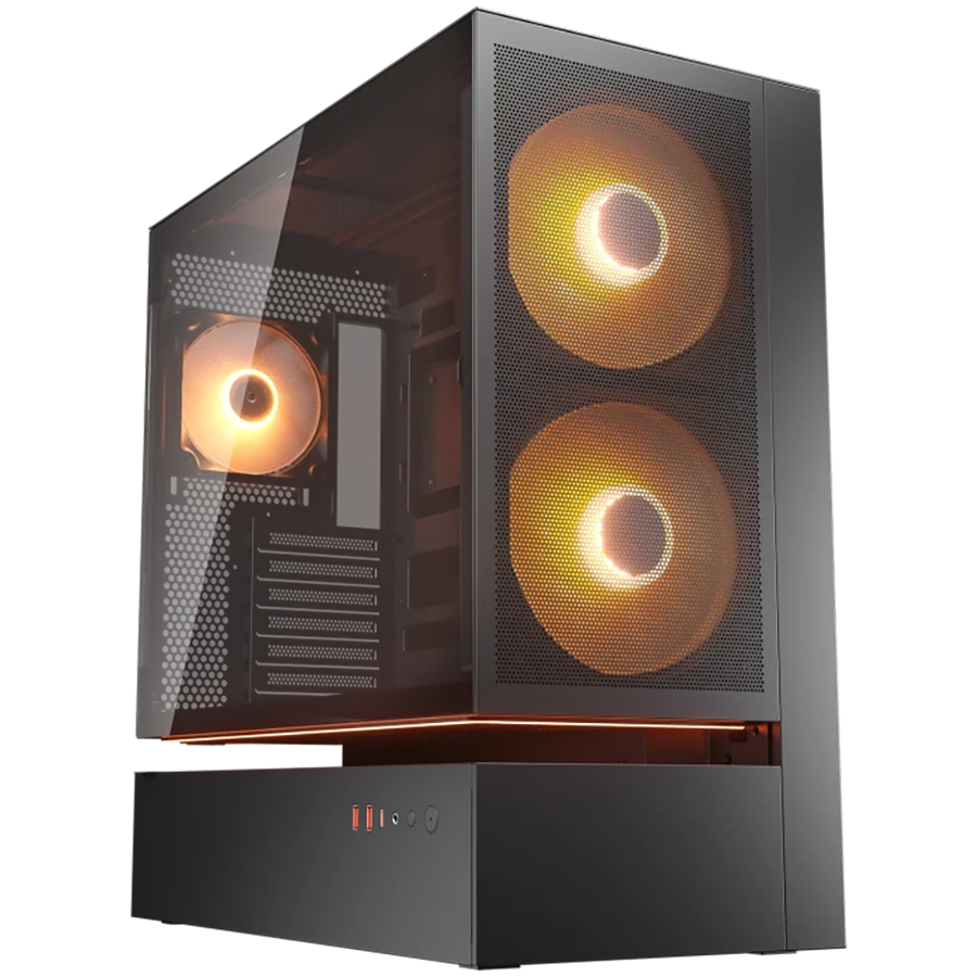 COUGAR CFV235 Mesh PC Case, Mid Tower, Black