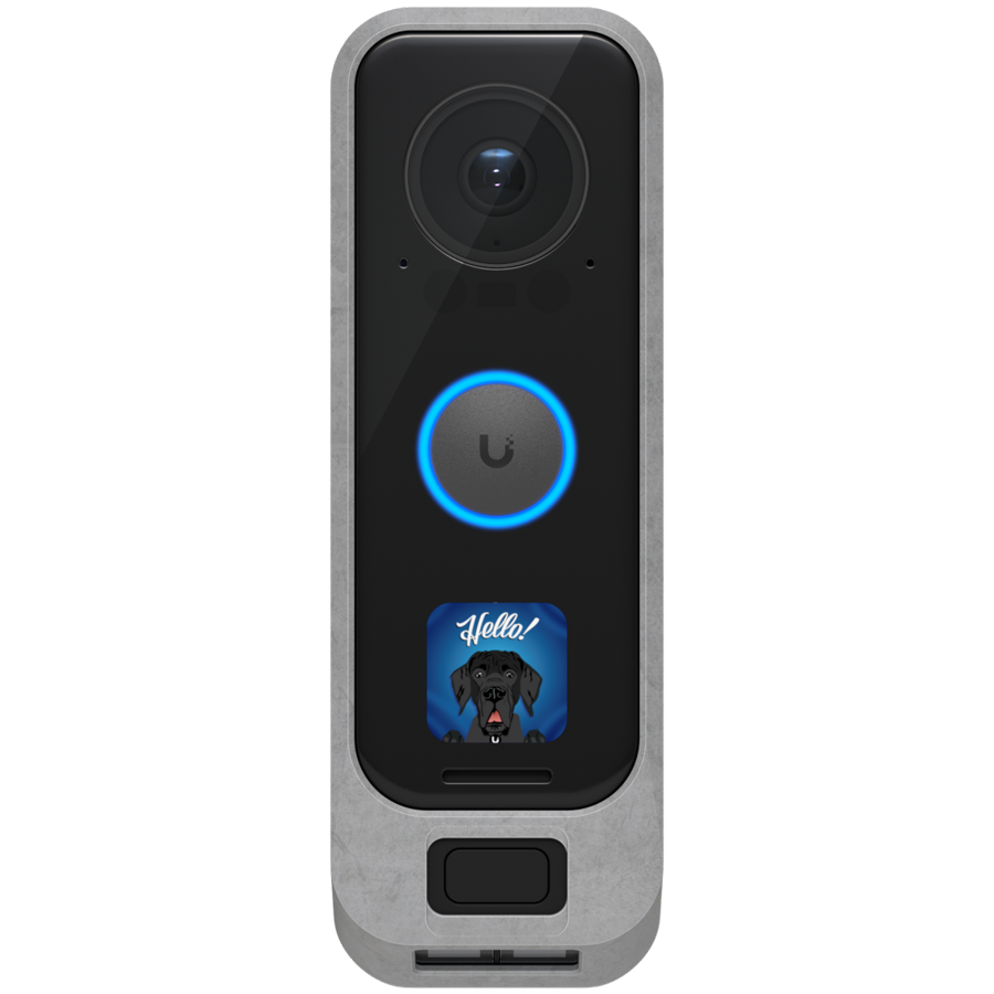 Concrete customized encsing for UniFi Protect G4 Doorbell Pro