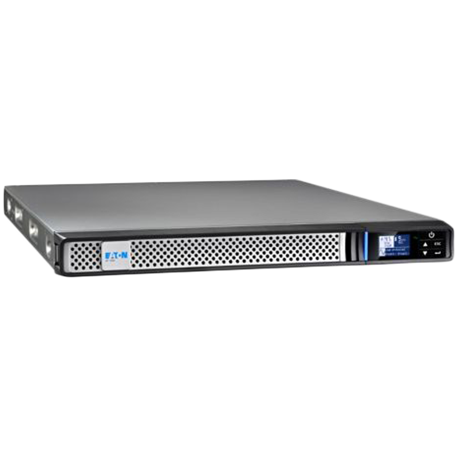 Eaton UPS 5P1550i Gen2, Line interactive, Rack 1U, 1550VA/1350W,Input C14, Outputs 6 x C13, USB port, Serial port, Rail kit, 2 x IEC-IEC cables, Network card slot, Warranty 3yr on electrenoci