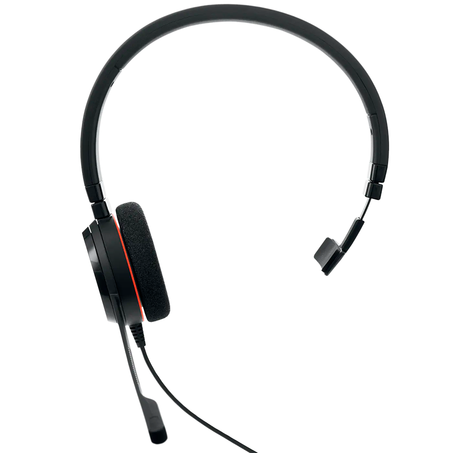 JABRA Evolve 20, Mono UC, USB C/A adapter