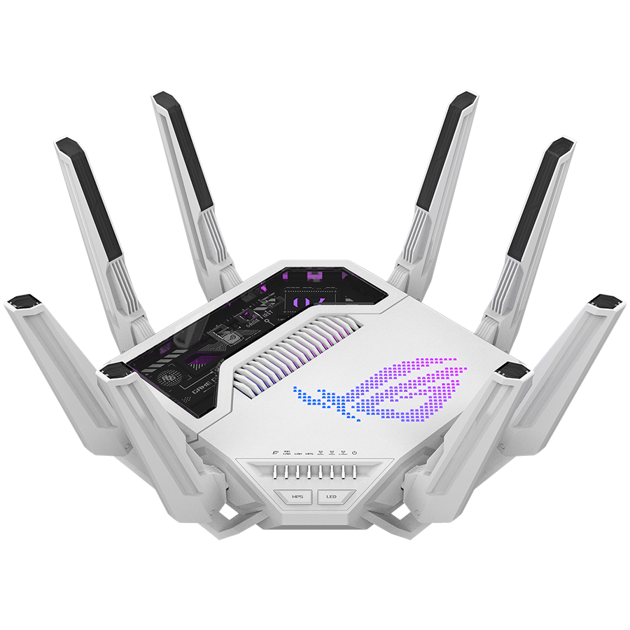 ASUS ROG Rapture GT-BE19000AI Tri-band WiFi 7 (802.11be) gaming usmerjevalnik, AiMesh kompatibilen