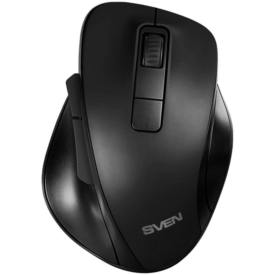 Wireless mouse RX-525SW red  (silent. bt., 5+1bt. 800-1600DPI, Soft-touch, blister.)