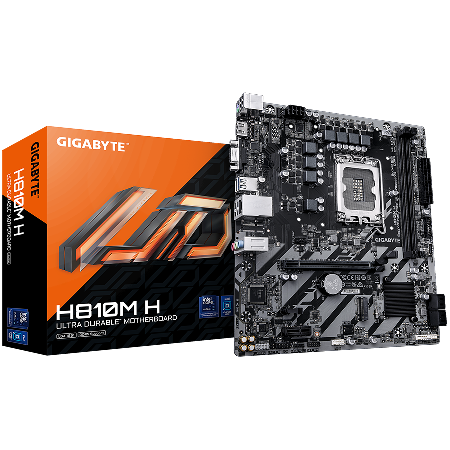 GIGABYTE H810M H, LGA 1851, 2x DDR5, mATX