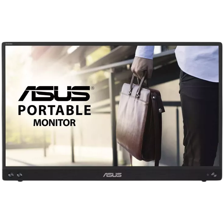 ASUS ZenScreen MB16ACV prenosni monitor - 39.62cm (16"/15.6" vidno), FHD (1920 x 1080), IPS, hibridni signal, USB Type-C