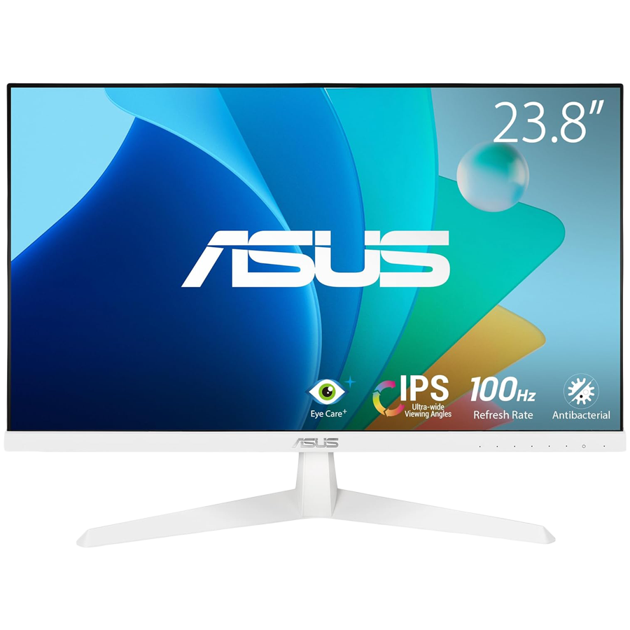 ASUS VY249HF-W Eye monitor - 60.5cm (24"/23.8" vidno), FHD (1920 x 1080), IPS, 100Hz, 1ms (MPRT), Adaptive Sync, Eye Care Plus