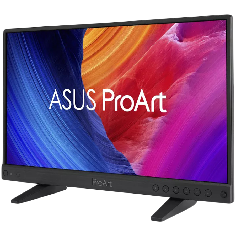 ASUS ProArt PA16USV profesionalni prenosni monitor - 39.62cm (16"/15.6" vidno), 4K UHD (3840 x 2160), IPS, HDR-10, 100% sRGB, Rec.709, dE < 2, 12G-SDI, HDMI, USB-C